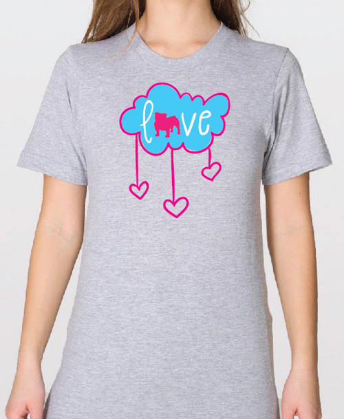 Unisex Bulldog Cloud Tee
